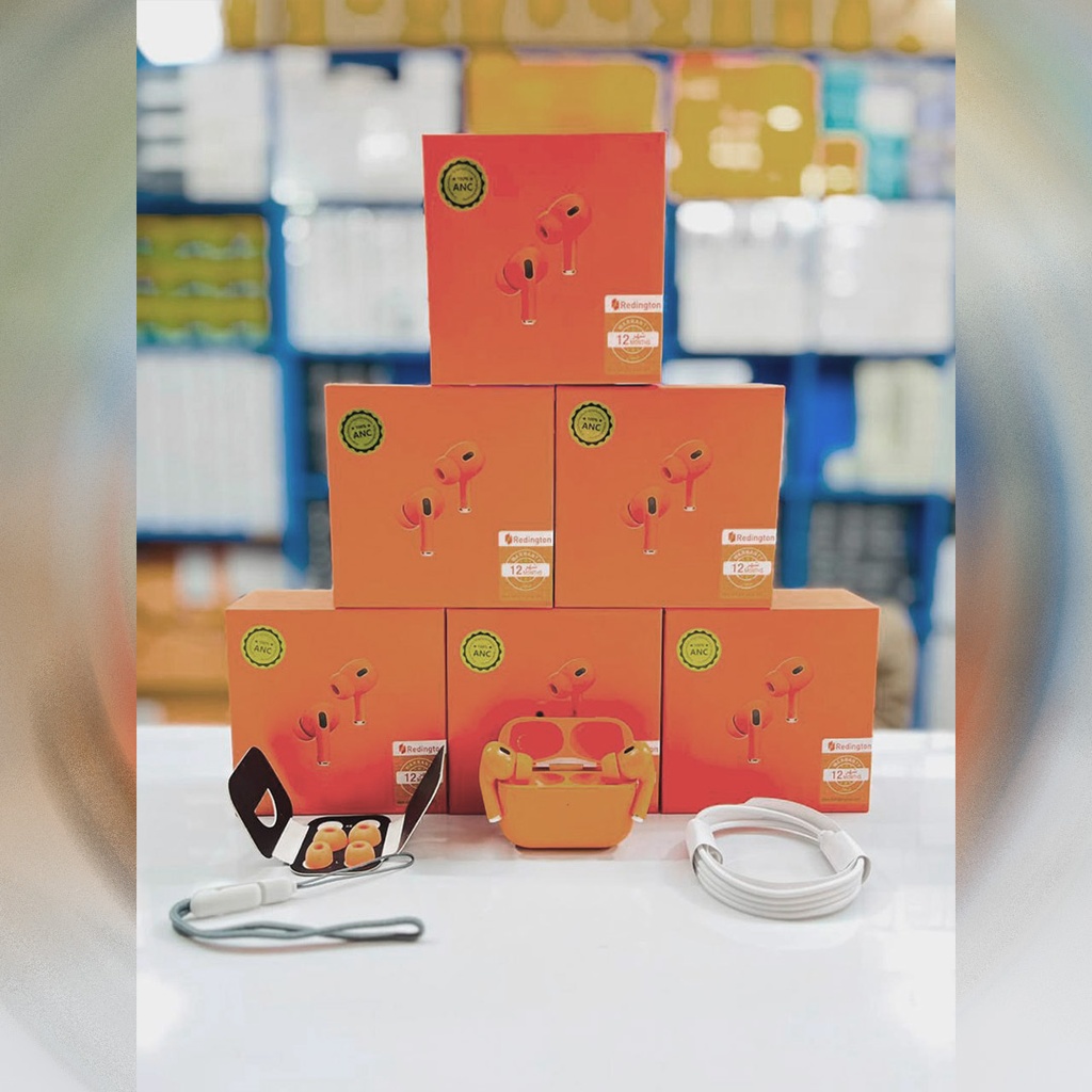 Premium Wireless Airbuds 2 Pro Orange Edition